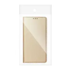 utángyártott Smart Case Book for SAMSUNG A12 / M12 gold tok és táska