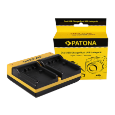 utángyártott Sony Handycam DVD905E, DVD92E készülékekhez fényképezőgép dual akkumulátor töltő - Utángyártott digitális fényképező akkumulátor töltő