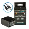 utángyártott Sony HDR-UX7 készülékhez fényképezőgép Patona platinum akkumulátor (Li-Ion, 7.4V, 3090mAh / 22.9Wh) - Utángyártott