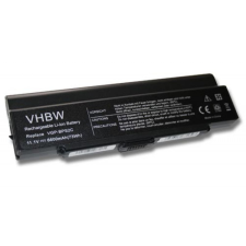 utángyártott Sony Vaio VGN-FS38C, VGN-FS38GP Laptop akkumulátor - 6600mAh (11.1V Fekete) - Utángyártott sony notebook akkumulátor