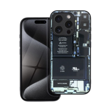 utángyártott Tech iPhone 11 Pro Max szilikon hátlap tok, fekete (5903396282867) tok és táska