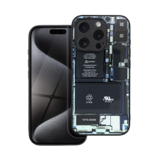 utángyártott Tech Iphone 12 szilikon hátlap tok, fekete tok és táska