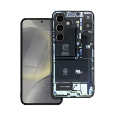 utángyártott Tech Samsung A35 szilikon hátlap tok, fekete (5903396282980) tok és táska