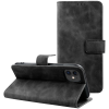 utángyártott Tender Book Apple iPhone 16e flip/oldalra nyíló műbőr tok kártyatartó résszel, fekete