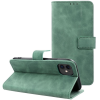 utángyártott Tender Book Samsung Galaxy S25 Ultra flip/oldalra nyíló műbőr tok kártyatartó résszel, zöld
