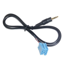 utángyártott VDO Dayton készülékhez átalakító kábel (3.5mm Jack (Apa), Mini ISO (Anya), 120cm, Fekete) - Utángyártott kábel és adapter
