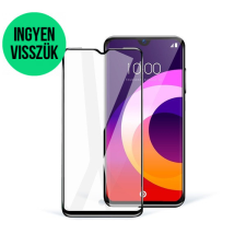 utángyártott Xiaomi 12/12X Full Glue Ceramic hajlított tempered glass kijelzővédő üvegfólia, fekete mobiltelefon kellék