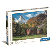 Utazás Alpesi táj Matterhorn 500 db-os puzzle Clementoni puzzle, kirakós
