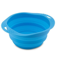  UTAZÓ TÁL összecsukható – (M) - kék BeCo kutyatál