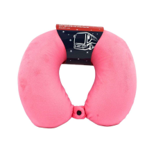  Utazópárna felnőtteknek, rózsaszín, memóriahab, 30 cm bababiztonság