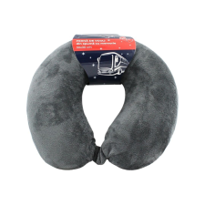 Utazópárna felnőtteknek, szürke, memóriahab, 30 cm bababiztonság
