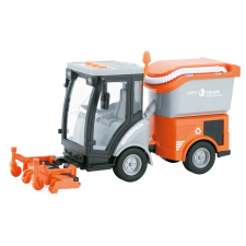  Utcatakarító autó, fény és hangjelekkel autópálya és játékautó