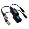  UTP - BNC AHD/HDCVI/TVI Balun átalakító + DC - 6150