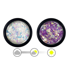 UV Effect glitter #321 körömdíszítő