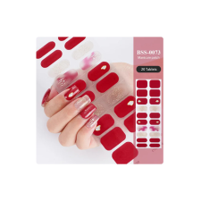  UV gél körömmatrica - - Piros körömdíszítő