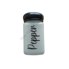  Üveg fűszertartó Pepper felirattal konyhai eszköz