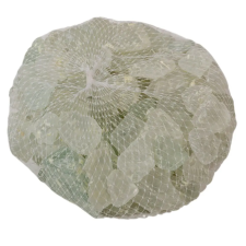  Üveg kavics fluor átlátszó 1-3cm 1kg dekorációs kellék
