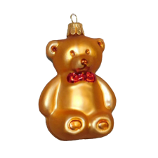  Üveg Medve Forma 7 cm karácsonyfadísz