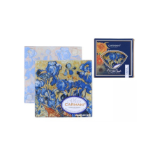 Üveg poháralátét 10,5x10,5cm,Van Gogh:Íriszek konyhai eszköz