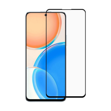 Üvegfólia Honor 400 Lite 5G - fekete Slim 3D üvegfólia mobiltelefon kellék