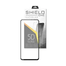  Üvegfólia iPhone 12 Pro - ShieldOne 5D kijelzővédő üvegfólia, fekete kerettel mobiltelefon kellék