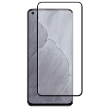  Üvegfólia Realme C21Y - fekete tokbarát Slim 3D üvegfólia mobiltelefon kellék