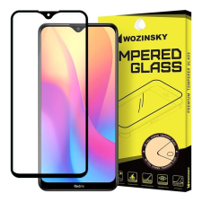 Üvegfólia Xiaomi Redmi 8A - Super kemény tokbarát fólia fekete kerettel mobiltelefon kellék