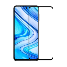  Üvegfólia Xiaomi Redmi Note 9 Pro - fekete Slim 3D üvegfólia mobiltelefon kellék