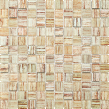 Üvegmozaik Premium Mosaic bézs 30x30 cm matt/fényes MOS23TEXBE csempe