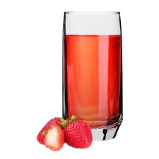 . Üvegpohár, 6db-os szett, 35cl "Disco HB" bögrék, csészék