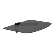 Üvegpolc 250x300 mm MAX 10kg tv állvány és fali konzol