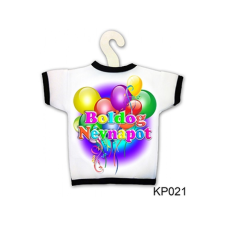  Üvegpóló, Boldog névnapot férfi póló