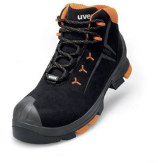 Uvex 2 (6509245) ESD Biztonsági csizma S3 Cipőméret (EU): 45 Fekete, Narancs 1 pár (6509245)