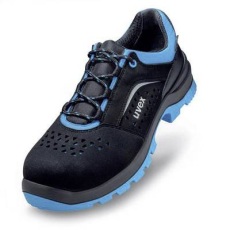 Uvex 2 xenova® (9554843) ESD Biztonsági cipő S1 Cipőméret (EU): 43 Fekete, Kék 1 pár (9554843)