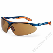 Uvex I-VO szemüveg, kék/narancs szár, barna lencse védőszemüveg