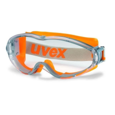  UVEX ULTRASONIC SZEMÜVEG,NARANCS GUMIPÁNTOS,VÍZTISZTA LENCSE