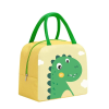  Uzsonnás hűtőtáska - sárga dínó