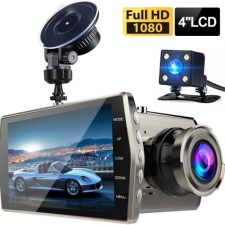  V5 autóskamera kettős objektívvel és HD kijelzővel autós kamera