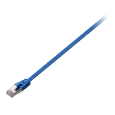 V7 - STP Cat6 patch kábel 3m - V7CAT6STP-03M-BLU-1E kábel és adapter