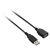V7 USB-A anya - USB-A apa hosszabbító kábel 1.8m fekete (V7E2USB2EXT-1.8M) (V7E2USB2EXT-1.8M)