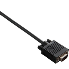 V7 - VGA kábel M/M 2m Black kábel és adapter