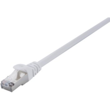 V7 WHITE CAT7 SFTP CABLE 1M RJ45 MALE (V7CAT7FSTP-1M-WHT) kábel és adapter
