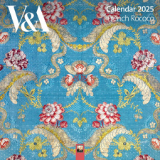  V&a: French Rococo Wall Calendar 2025 (Art Calendar) naptár, kalendárium