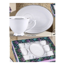  V.B.23759 Dominica porceláncsésze+alj, 220ml, 6 személyes, dobozban konyhai eszköz