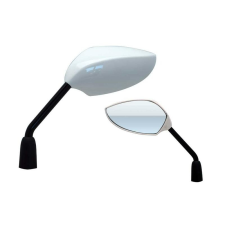 V PARTS Hűvös Tükör Univerzális M10/125 - Fehér (pár) egyéb motorkerékpár alkatrész