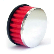 V PARTS Légszűrő Egyenes Ø28mm Piros - 1150031 egyéb motorkerékpár alkatrész