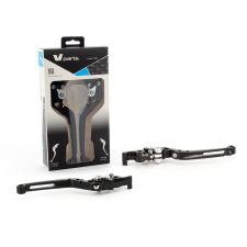 V PARTS Összecsukható Karok 177mm CNC Fekete/Alumínium Csavarokkal Adapterekkel Párosban Suzuki egyéb motorkerékpár alkatrész