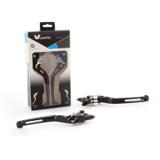 V PARTS Standard Karok 175mm CNC Fekete/Alumínium Csavarokkal Adapterekkel Párosban Honda egyéb motorkerékpár alkatrész