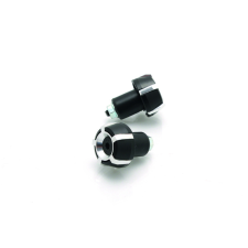 V PARTS Szikra Ø18mm Kormányvég Fekete/Ezüst egyéb motorkerékpár alkatrész