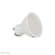 V-tac 10W LED spotlámpa GU10 Samsung chip opál Meleg fehér 110° - 21878 világítás